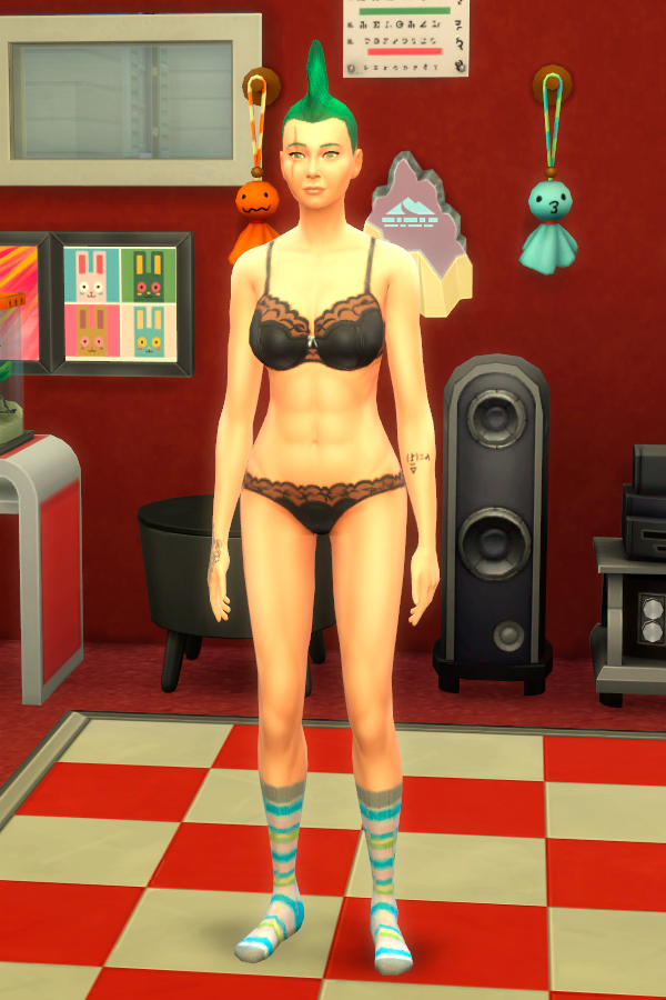 The Sims 4: персонаж.