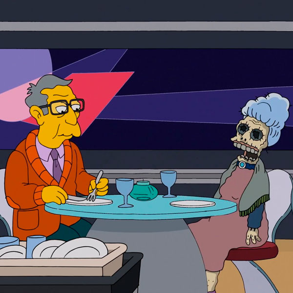 The Simpsons S25E18: Скиннер - Норман Бейтс с мамой.