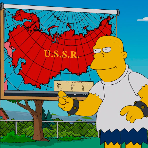 The Simpsons S25E22: СССР.