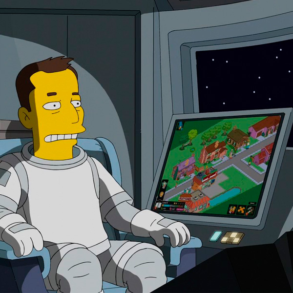 The Simpsons S26E12: Маск и Симс.