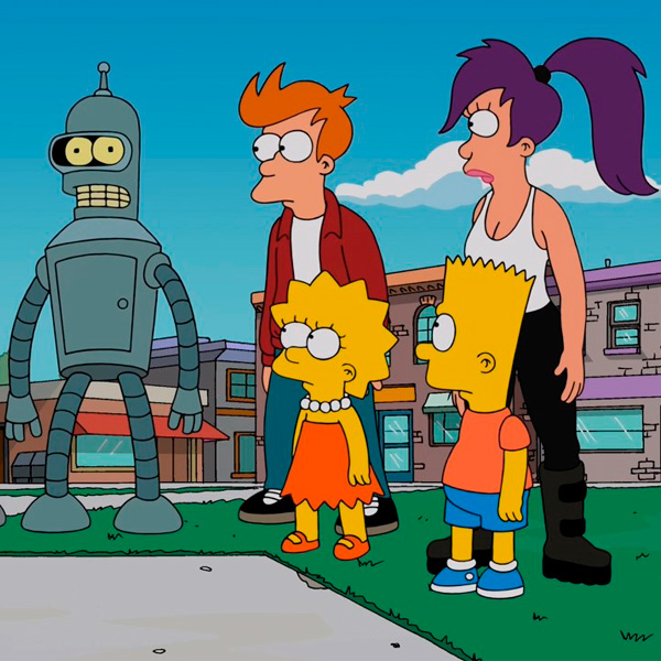 The Simpsons S26E06: Футурама в Симпсонах.